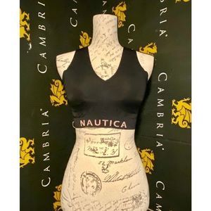 💥NAUTICA Black Sports Bra - Med